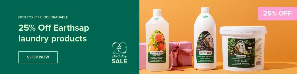 25% Off Earthsap Laundry Products